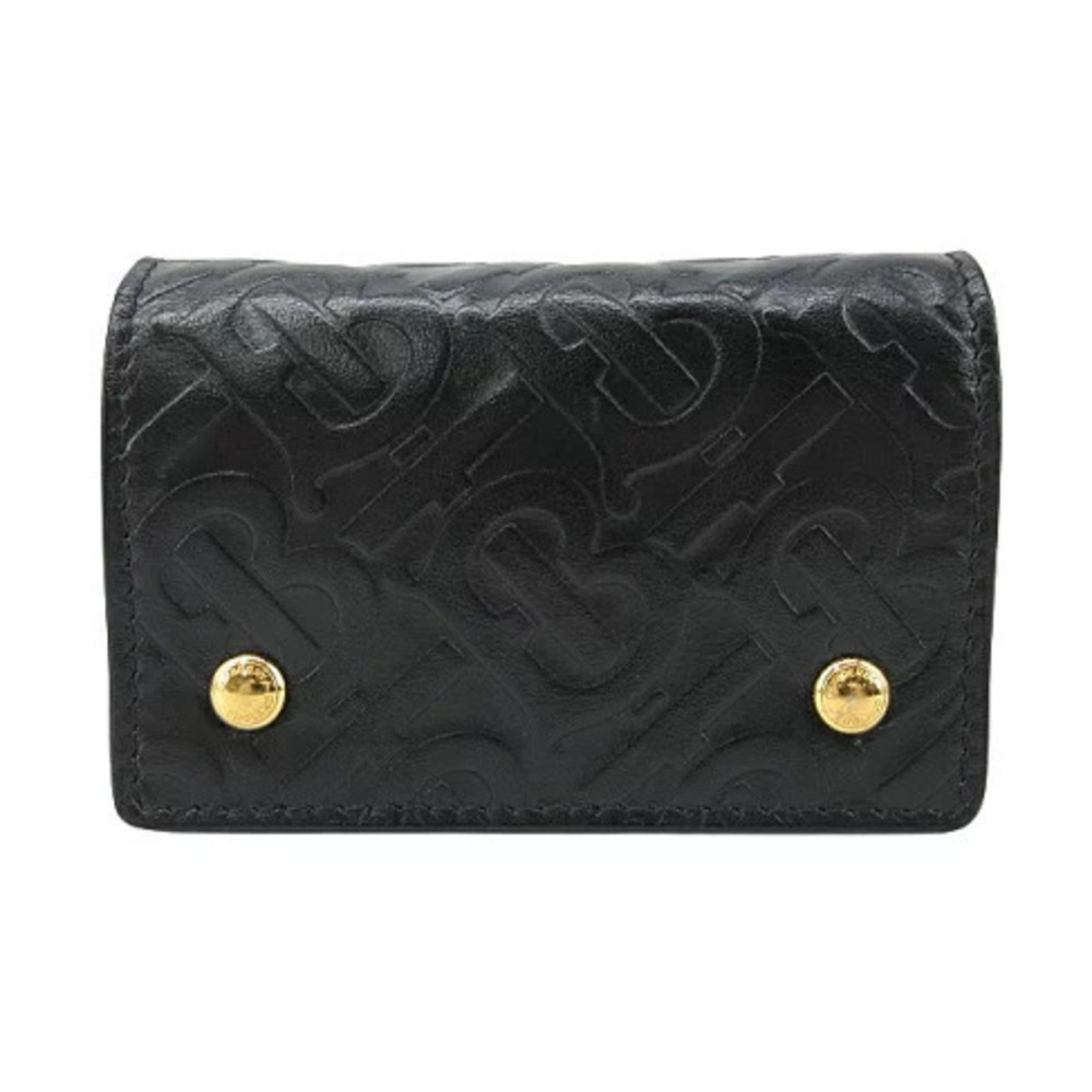 BURBERRY LONDON ENGLAND Card Case Business Holder Short Wallet Compact Half
